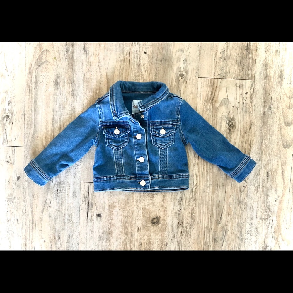 Cat & Jack denim jacket. Size 12mo